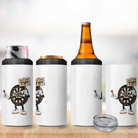 Just The Tip Quote 4 in 1 Can Cooler Tumbler Dirty Humor Dartist Gift - Wonder Print Shop