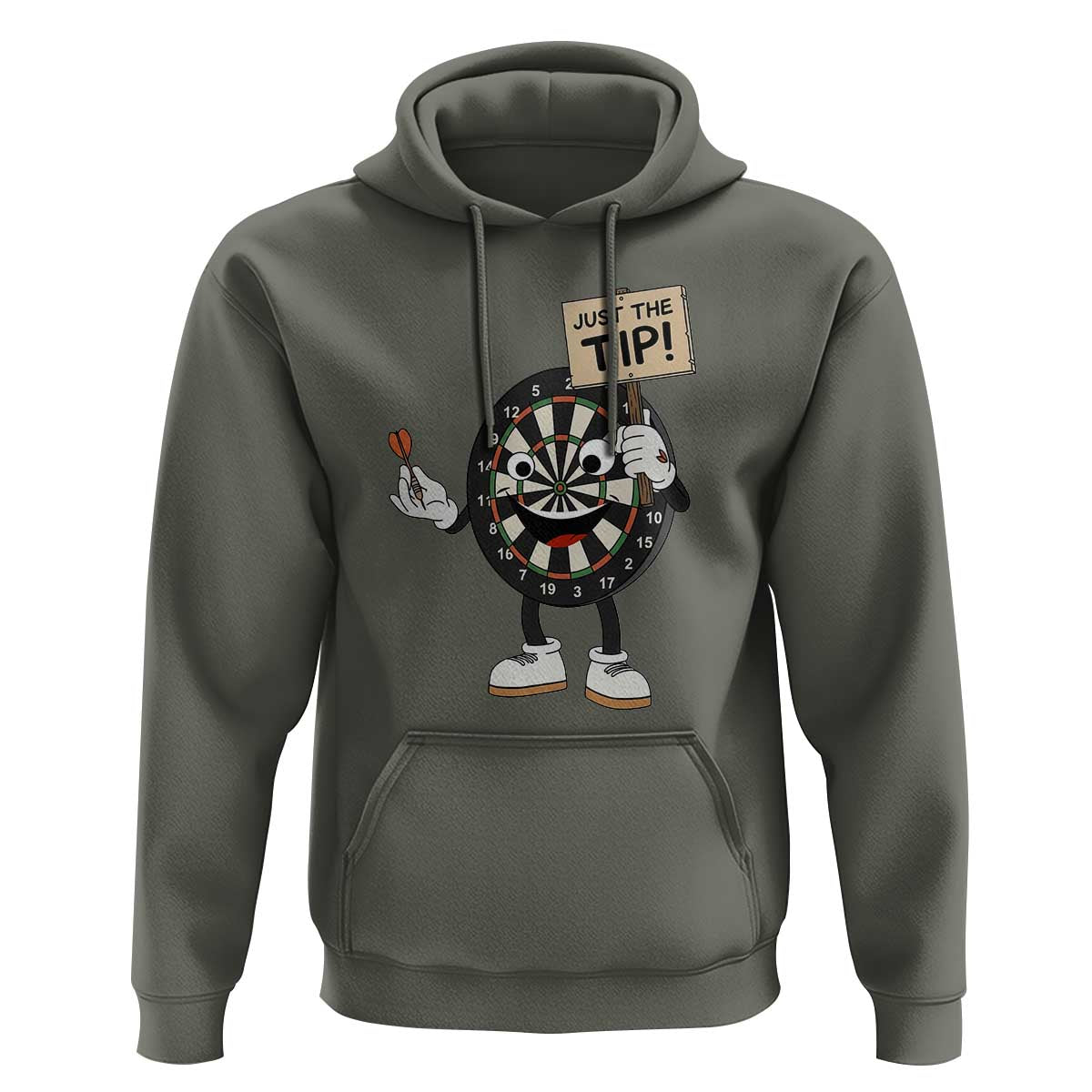 Just The Tip Quote Hoodie Dirty Humor Dartist Gift - Wonder Print Shop