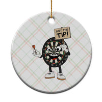 Just The Tip Quote Ceramic Ornament Dirty Humor Dartist Gift - Wonder Print Shop