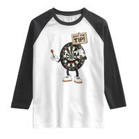 Just The Tip Quote Raglan Shirt Dirty Humor Dartist Gift - Wonder Print Shop