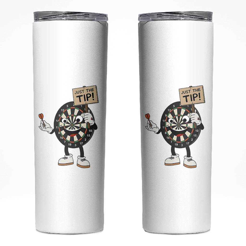 Just The Tip Quote Skinny Tumbler Dirty Humor Dartist Gift - Wonder Print Shop