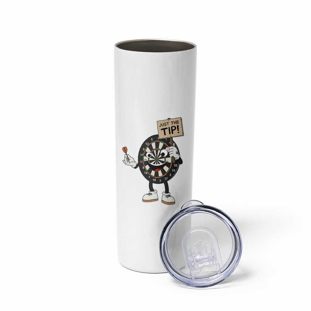 Just The Tip Quote Skinny Tumbler Dirty Humor Dartist Gift - Wonder Print Shop