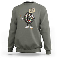 Just The Tip Quote Sweatshirt Dirty Humor Dartist Gift - Wonder Print Shop
