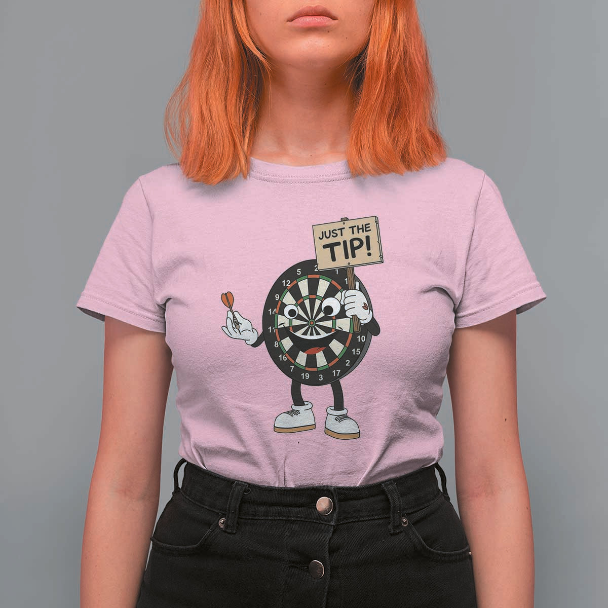 Just The Tip Quote T Shirt For Women Dirty Humor Dartist Gift - Wonder Print Shop