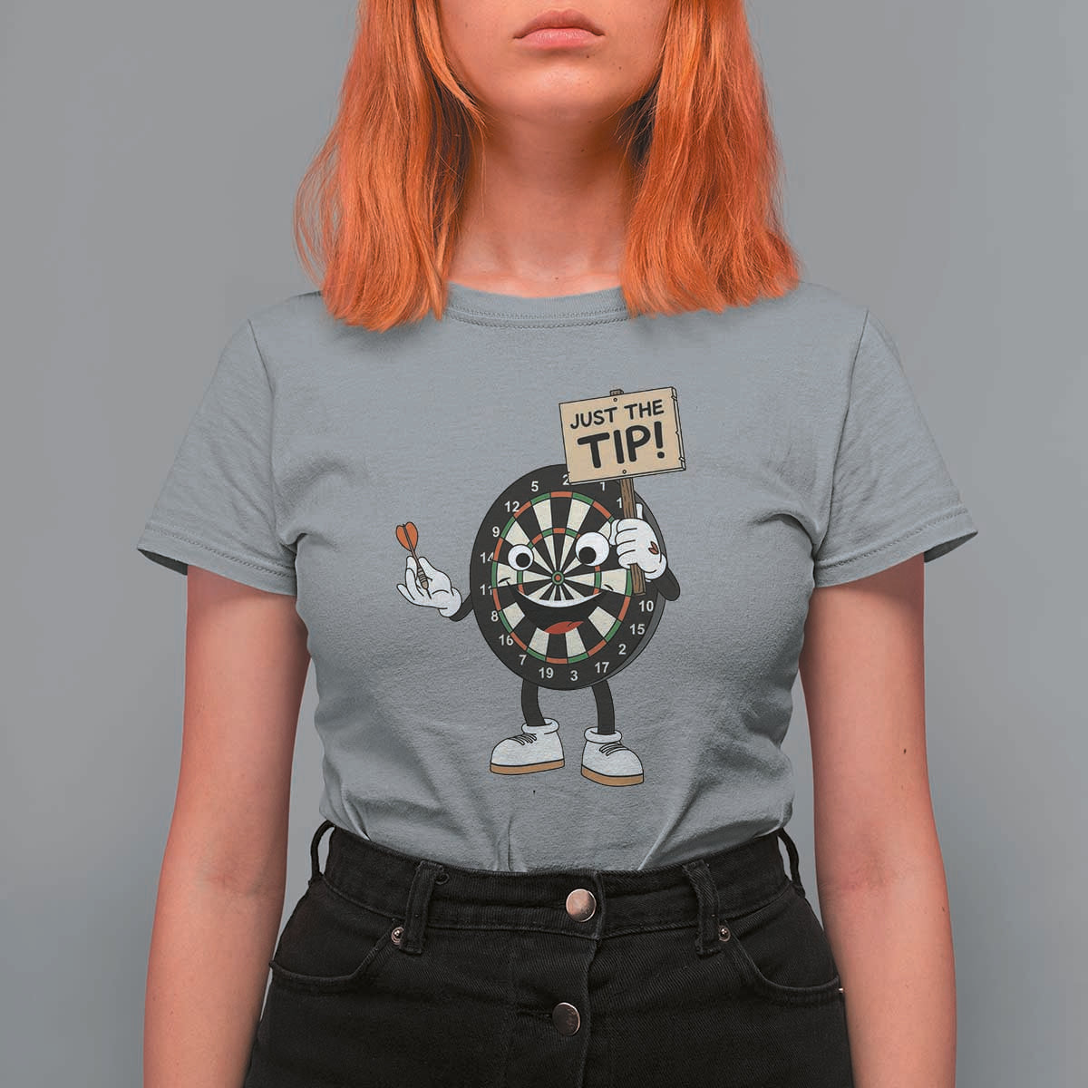 Just The Tip Quote T Shirt For Women Dirty Humor Dartist Gift - Wonder Print Shop