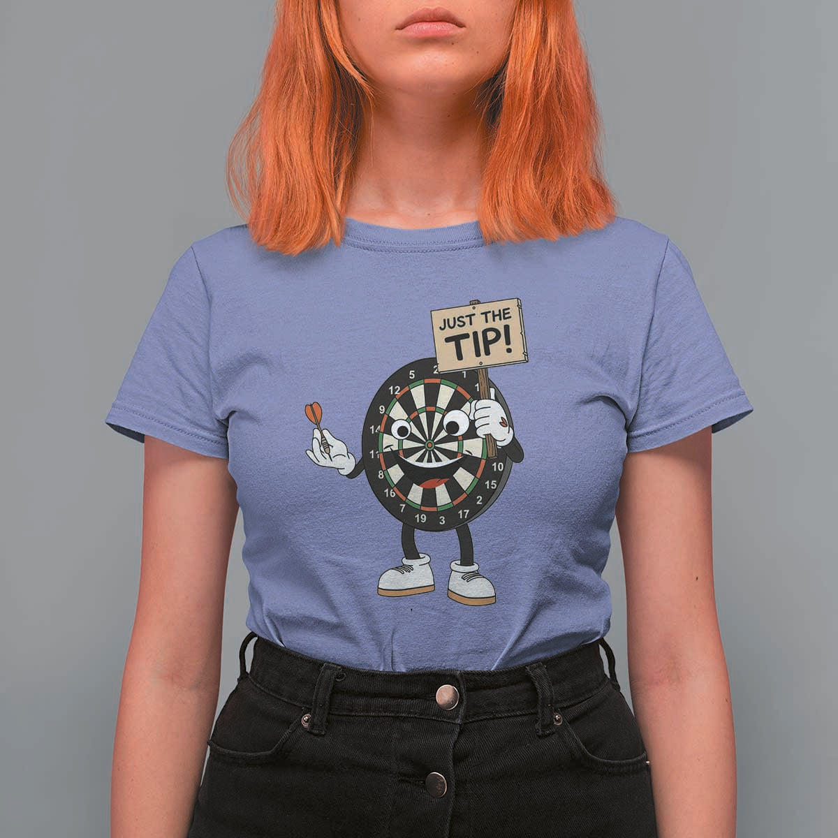 Just The Tip Quote T Shirt For Women Dirty Humor Dartist Gift - Wonder Print Shop