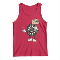 Just The Tip Quote Tank Top Dirty Humor Dartist Gift - Wonder Print Shop