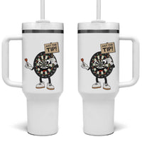 Just The Tip Quote Tumbler With Handle Dirty Humor Dartist Gift - Wonder Print Shop