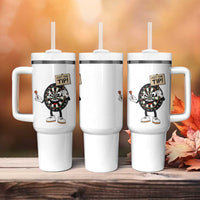 Just The Tip Quote Tumbler With Handle Dirty Humor Dartist Gift - Wonder Print Shop