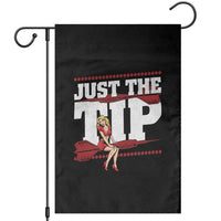 Funny Darts Player Gift Garden Flag Just The Tip - Wonder Print Shop