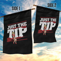 Funny Darts Player Gift Garden Flag Just The Tip - Wonder Print Shop
