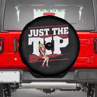 Funny Darts Player Gift Spare Tire Cover Just The Tip - Wonder Print Shop