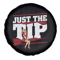 Funny Darts Player Gift Spare Tire Cover Just The Tip - Wonder Print Shop