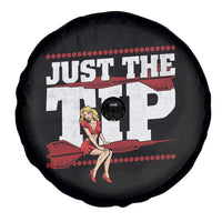 Funny Darts Player Gift Spare Tire Cover Just The Tip - Wonder Print Shop