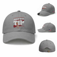 Funny Darts Player Gift Baseball Cap Just The Tip