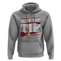 Funny Darts Player Gift Hoodie Just The Tip - Wonder Print Shop
