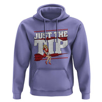 Funny Darts Player Gift Hoodie Just The Tip - Wonder Print Shop