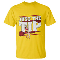 Funny Darts Player Gift T Shirt Just The Tip - Wonder Print Shop