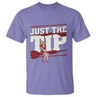 Funny Darts Player Gift T Shirt Just The Tip - Wonder Print Shop