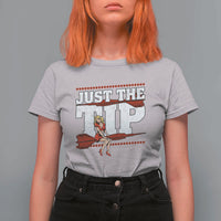 Funny Darts Player Gift T Shirt For Women Just The Tip - Wonder Print Shop