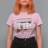Funny Darts Player Gift T Shirt For Women Just The Tip - Wonder Print Shop