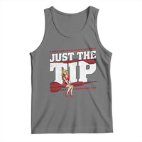 Funny Darts Player Gift Tank Top Just The Tip - Wonder Print Shop