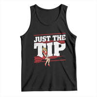 Funny Darts Player Gift Tank Top Just The Tip - Wonder Print Shop