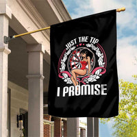 Just The Tip I Promise Garden Flag Funny Dart Player Quote For Pub Fans - Wonder Print Shop