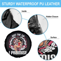 Just The Tip I Promise Spare Tire Cover Funny Dart Player Quote For Pub Fans - Wonder Print Shop