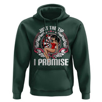 Just The Tip I Promise Hoodie Funny Dart Player Quote For Pub Fans - Wonder Print Shop