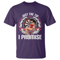 Just The Tip I Promise T Shirt Funny Dart Player Quote For Pub Fans - Wonder Print Shop