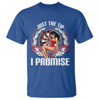 Just The Tip I Promise T Shirt Funny Dart Player Quote For Pub Fans - Wonder Print Shop