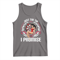 Just The Tip I Promise Tank Top Funny Dart Player Quote For Pub Fans - Wonder Print Shop