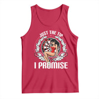 Just The Tip I Promise Tank Top Funny Dart Player Quote For Pub Fans - Wonder Print Shop