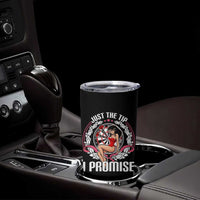 Just The Tip I Promise Tumbler Cup Funny Dart Player Quote For Pub Fans - Wonder Print Shop