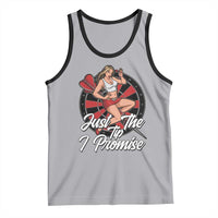 Just The Tip I Promise Tank Top Sexy Pin Up Girl Dartist Gift - Wonder Print Shop