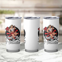 Just The Tip I Promise Tumbler Cup Sexy Pin Up Girl Dartist Gift - Wonder Print Shop