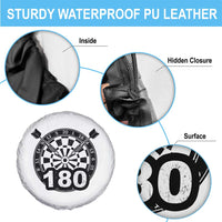 Funny Darts Max 180 Spare Tire Cover Dartist Darts Lover Gift - Wonder Print Shop