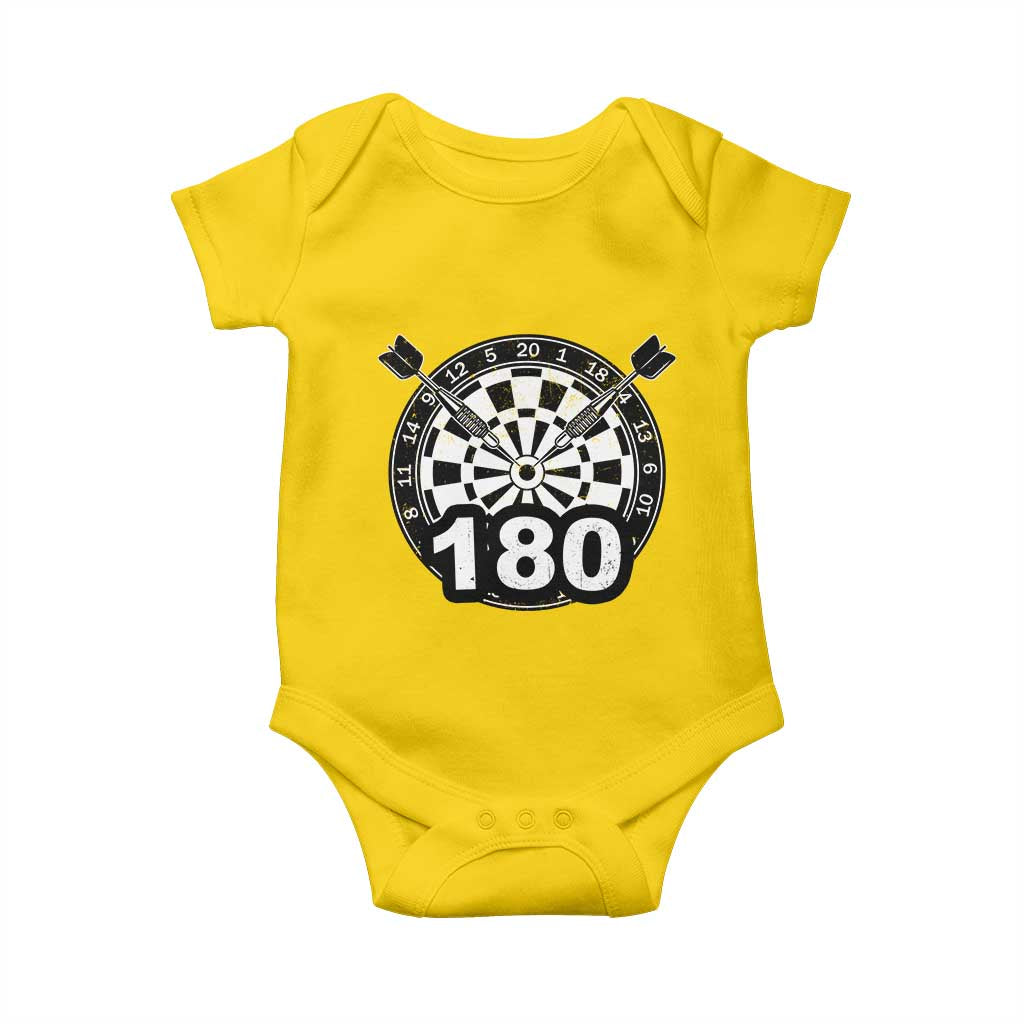 Funny Darts Max 180 Baby Onesie Dartist Darts Lover Gift - Wonder Print Shop