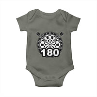 Funny Darts Max 180 Baby Onesie Dartist Darts Lover Gift - Wonder Print Shop