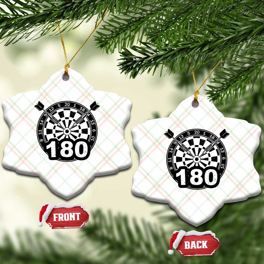 Funny Darts Max 180 Ceramic Ornament Dartist Darts Lover Gift - Wonder Print Shop