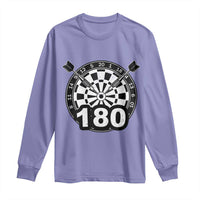Funny Darts Max 180 Long Sleeve Shirt Dartist Darts Lover Gift - Wonder Print Shop