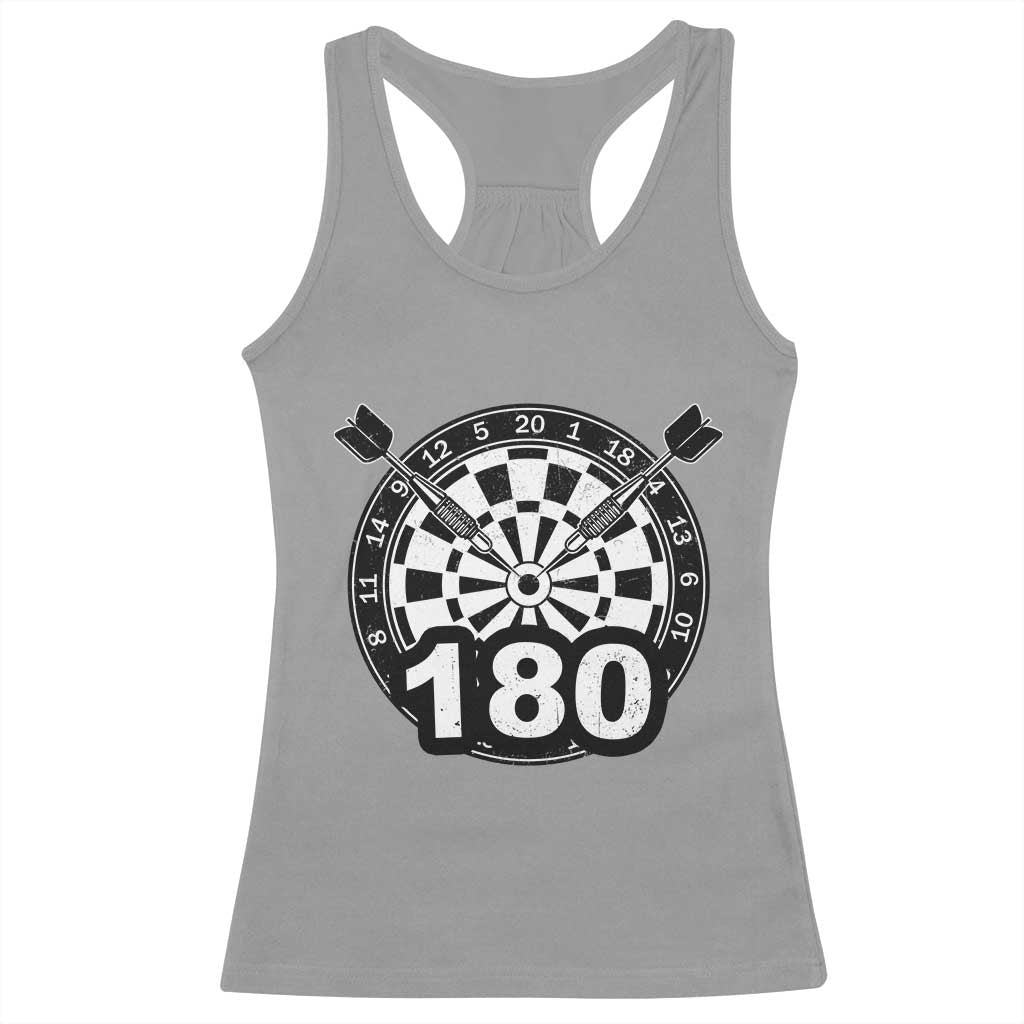 Funny Darts Max 180 Racerback Tank Top Dartist Darts Lover Gift - Wonder Print Shop