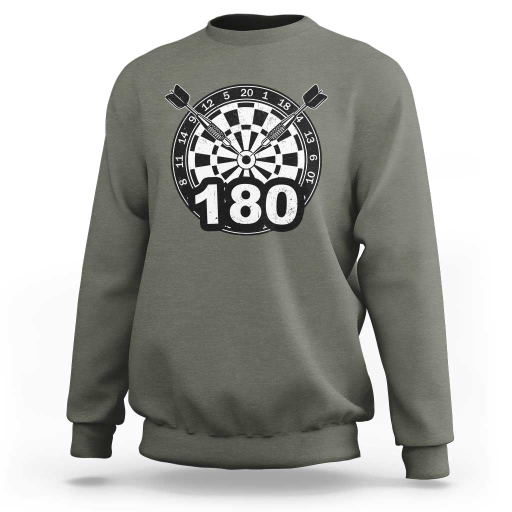 Funny Darts Max 180 Sweatshirt Dartist Darts Lover Gift - Wonder Print Shop
