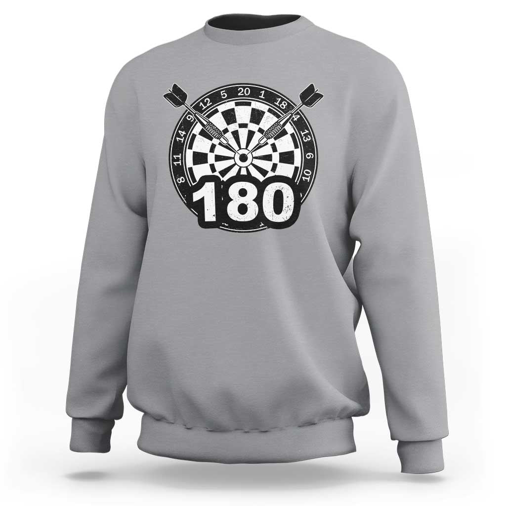 Funny Darts Max 180 Sweatshirt Dartist Darts Lover Gift - Wonder Print Shop