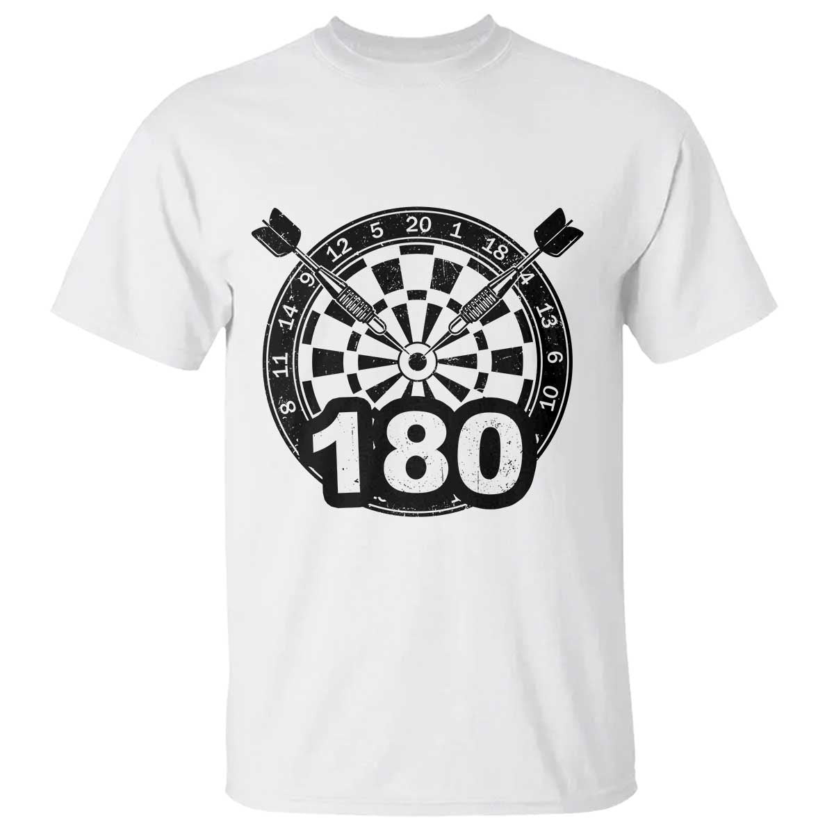 Funny Darts Max 180 T Shirt Dartist Darts Lover Gift - Wonder Print Shop