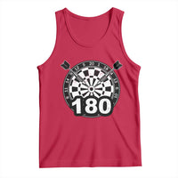 Funny Darts Max 180 Tank Top Dartist Darts Lover Gift - Wonder Print Shop