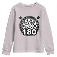Funny Darts Max 180 Youth Sweatshirt Dartist Darts Lover Gift - Wonder Print Shop