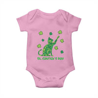Funny St Catricks Day Baby Onesie Lucky Shamrock Cat Saint Pattys