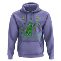 Funny St Catricks Day Hoodie Lucky Shamrock Cat Saint Pattys